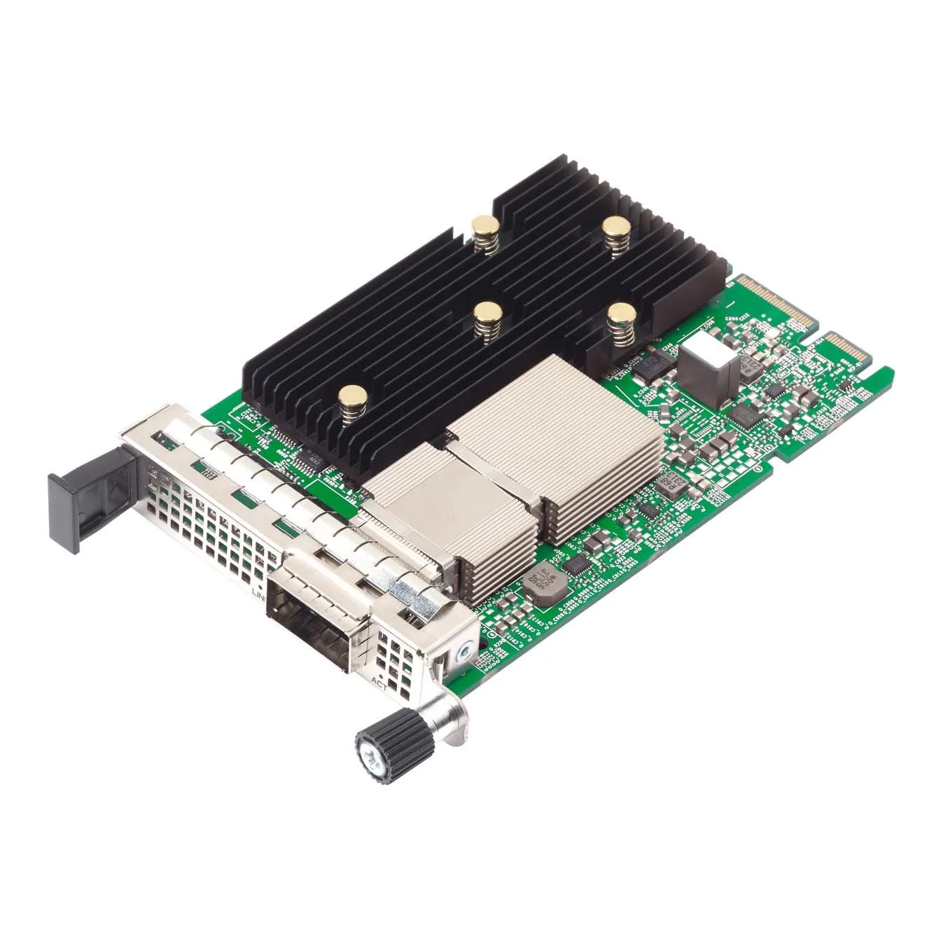 Broadcom N1400GD Single-Port 400GbE QSFP112-DD OCP 3.0 Ethernet Adapter, PCIe 5.0 x16 (BCM957608-N1400GDP00)