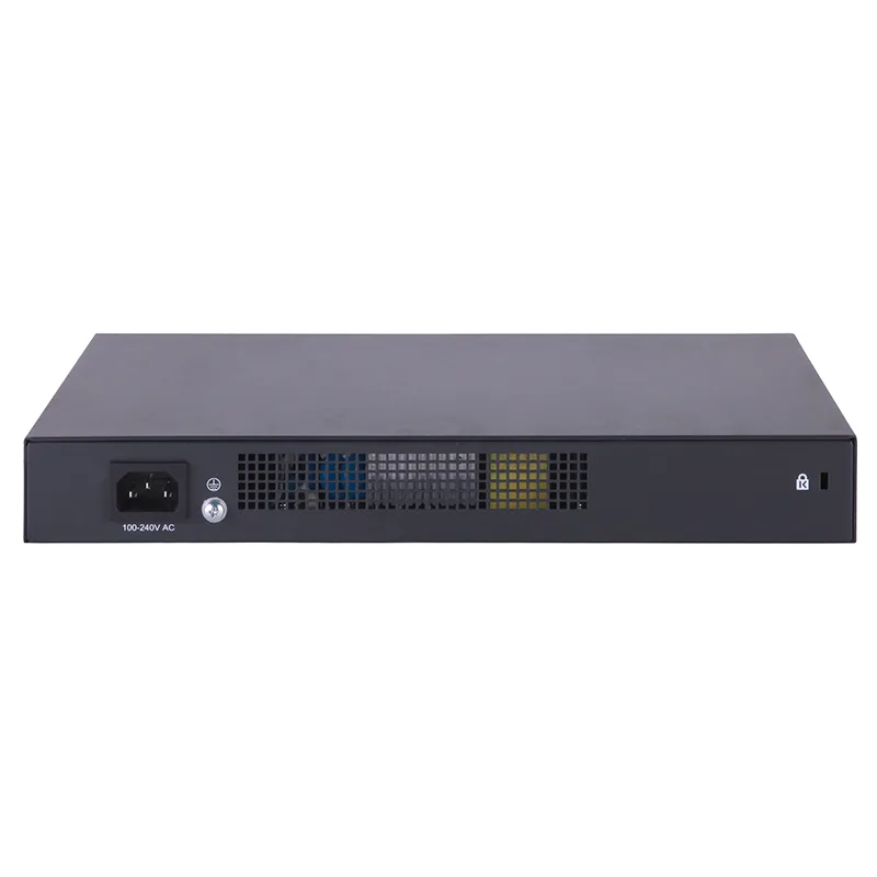 Router empresarial Gigabit H3C MSR810-10-PoE con 8 puertos PoE+