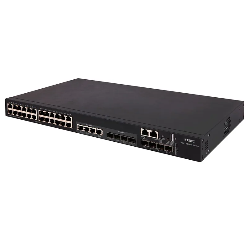 H3C S5560X-34S-EI Layer 3 Gigabit Switch with 10G SFP+ and 40G QSFP+ Uplinks