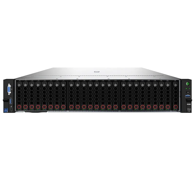 Serveur rack 2U H3C UniServer R4900 G6 (Xeon Silver 4410Y, 32 Go DDR5, 3x 1,2 To)