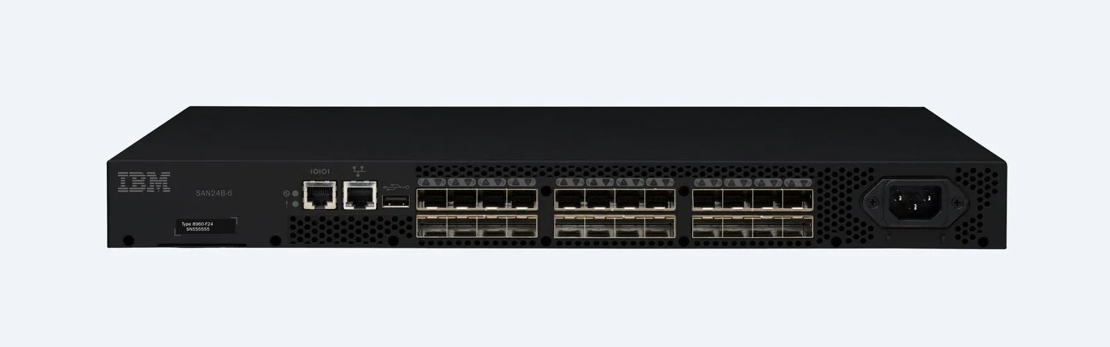 IBM Storage Networking SAN24B-6 1U Fibre Channel Switch – 8 x 16Gb Ports