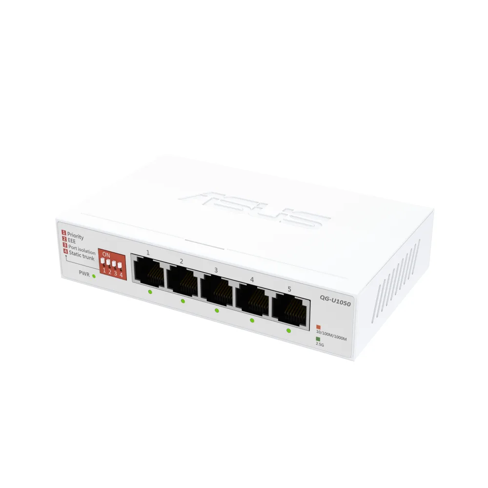 ASUS QG-U1050 5-Port 2.5G Unmanaged Switch